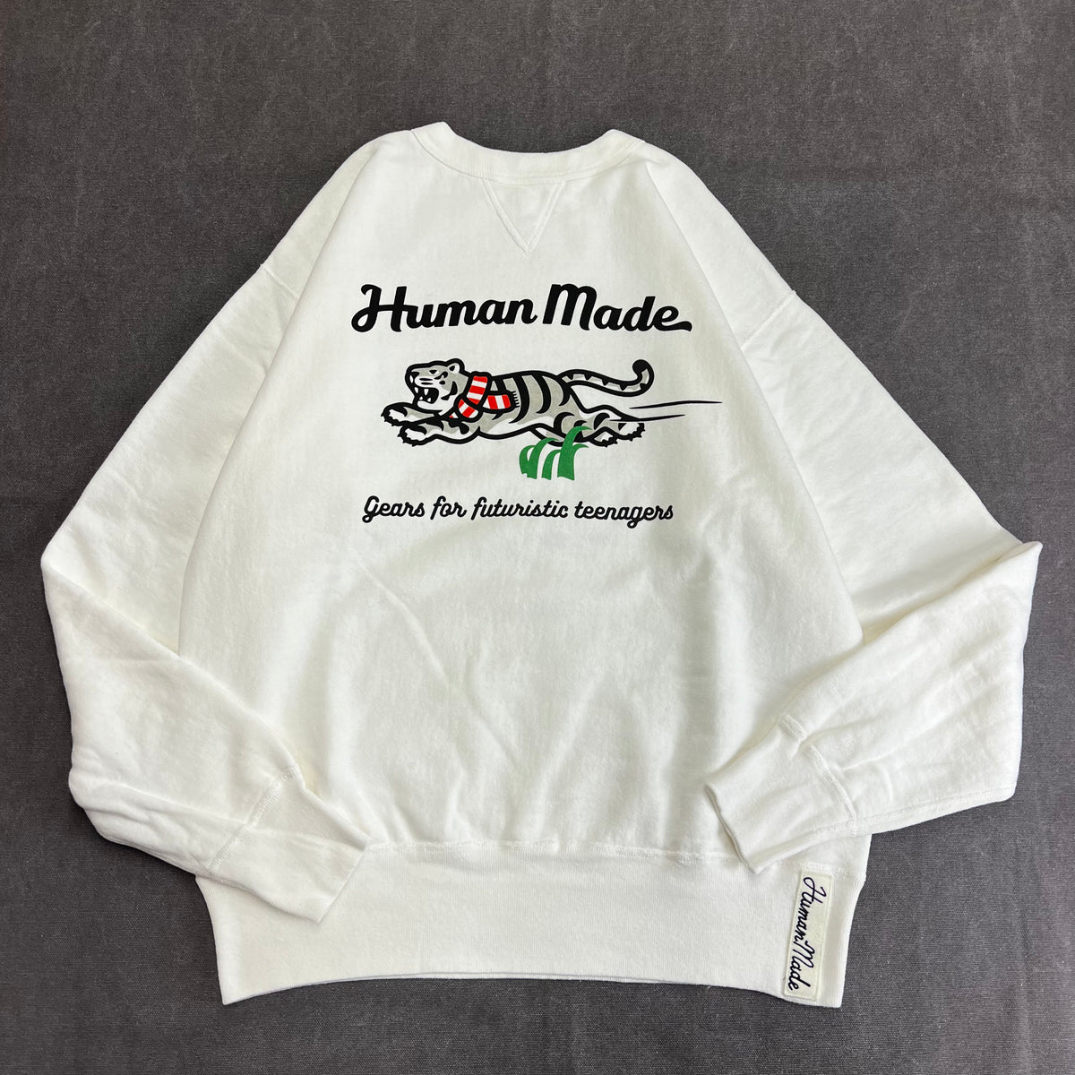 HUMAN MADE WHITE TIGER TSURIAMI SWEATSHIRT – Trade Point_HK