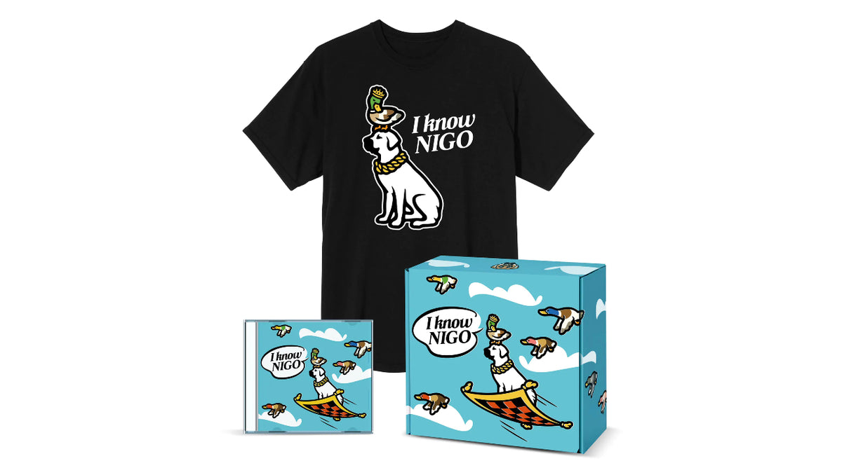 I KNOW NIGO BOX SET 1 & 2 BIRD/DOG T-SHIRT