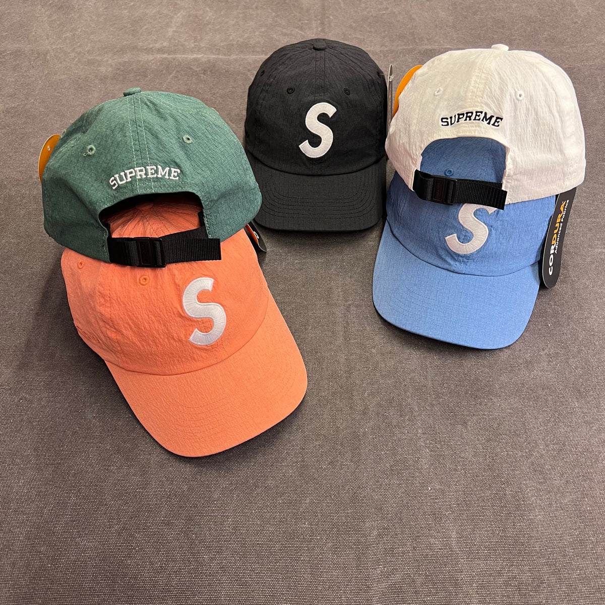 SUPREME CORDURA RIPSTOP S LOGO 6-PANEL – Trade Point_HK