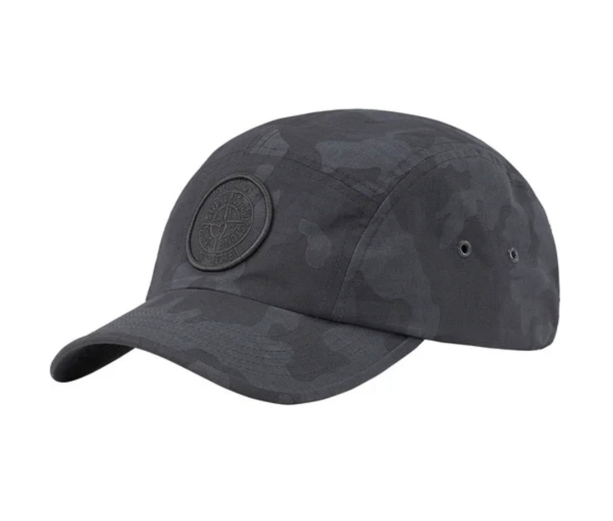 SUPREME STONE ISLAND REFLECTIVE ICE CAMO RIPSTOP CAMP CAP – Trade