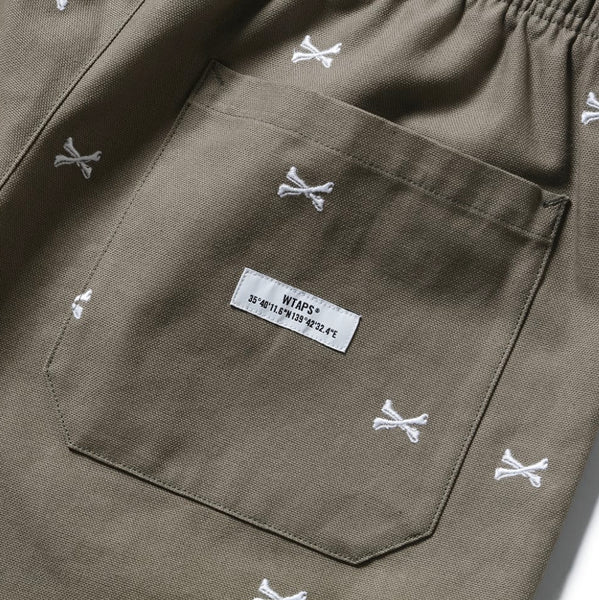 WTAPS SEAGULL 03 SHORTS  COTTON OXFORD TEXTILE