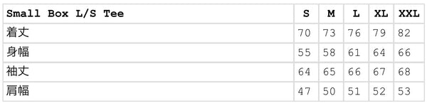 SUPREME SMALL BOX L/S TEE SS23