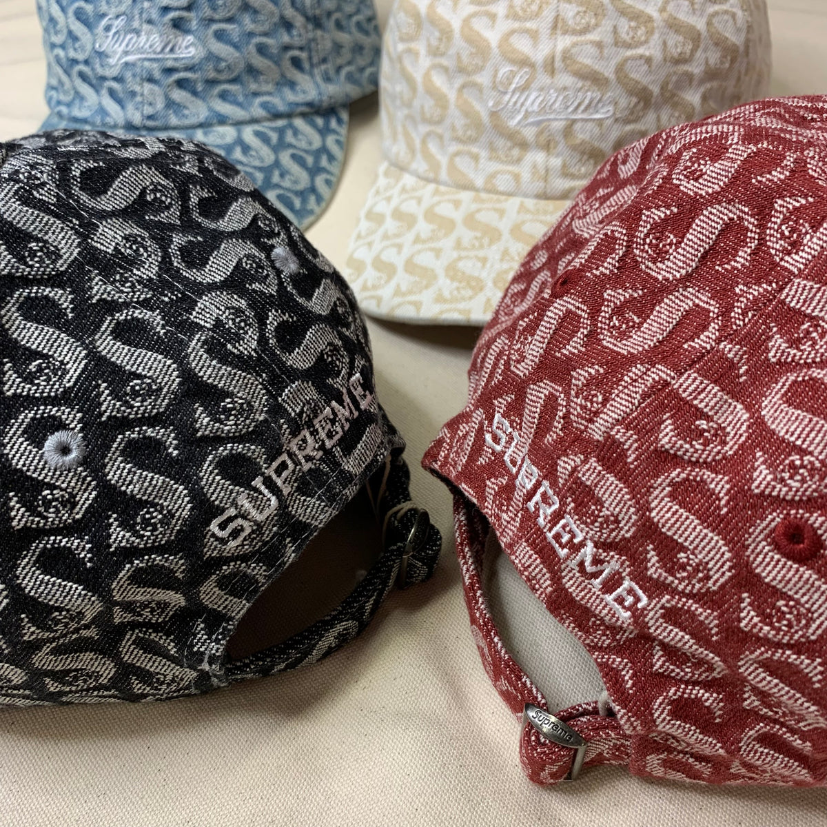 SUPREME MONOGRAM DENIM 6-PANEL – Trade Point_HK