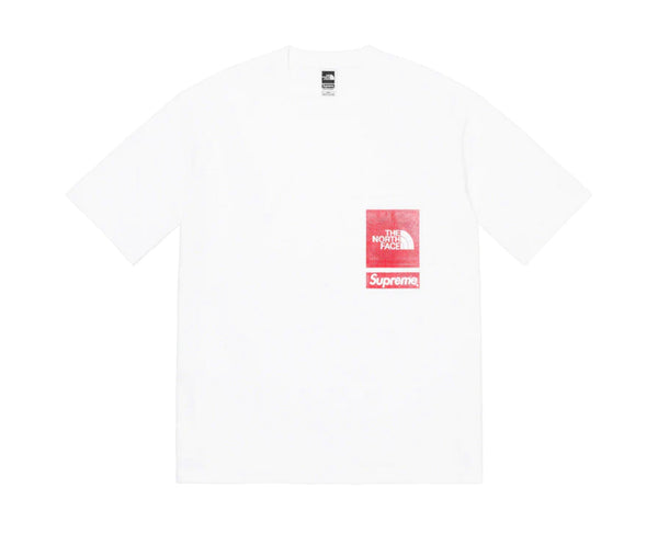 SUPREME THE NORTH FACE PRINTED POCKET TEE