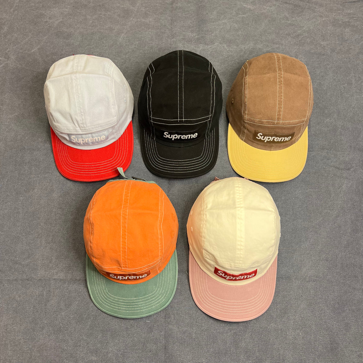 SUPREME 2-TONE TWILL CAMP CAP – Trade Point_HK