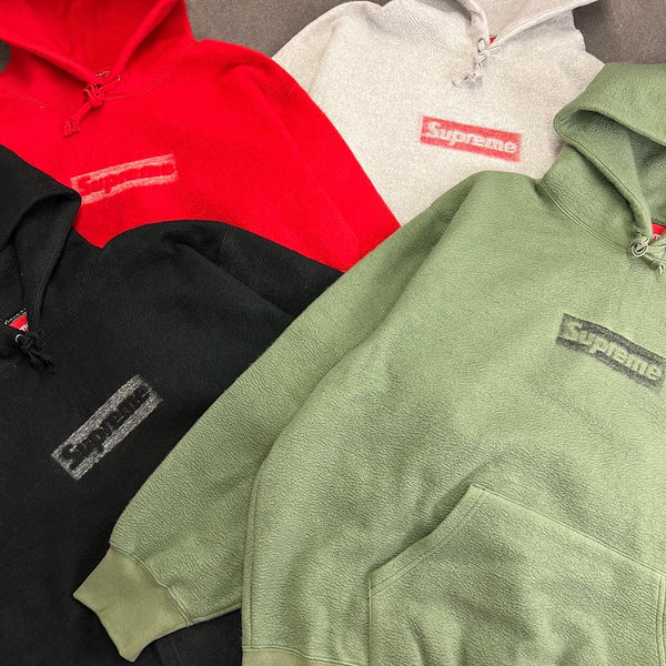 SUPREME INSIDE OUT BOX LOGO HOODED SWEATSHIRT