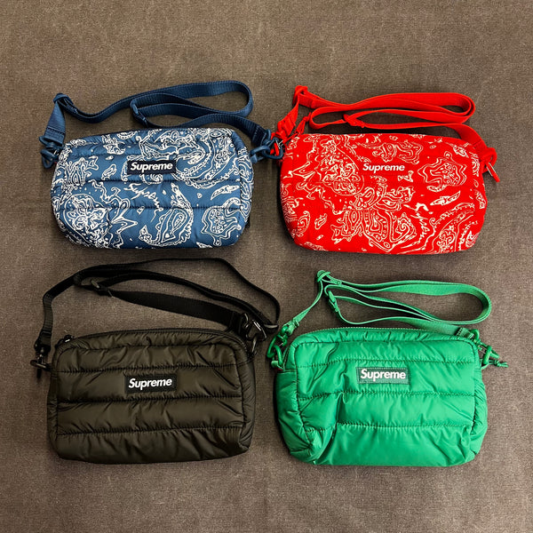 SUPREME PUFFER SIDE BAG