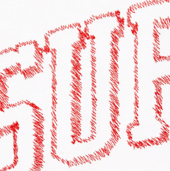 SUPREME SKETCH EMBROIDERED S/S TOP