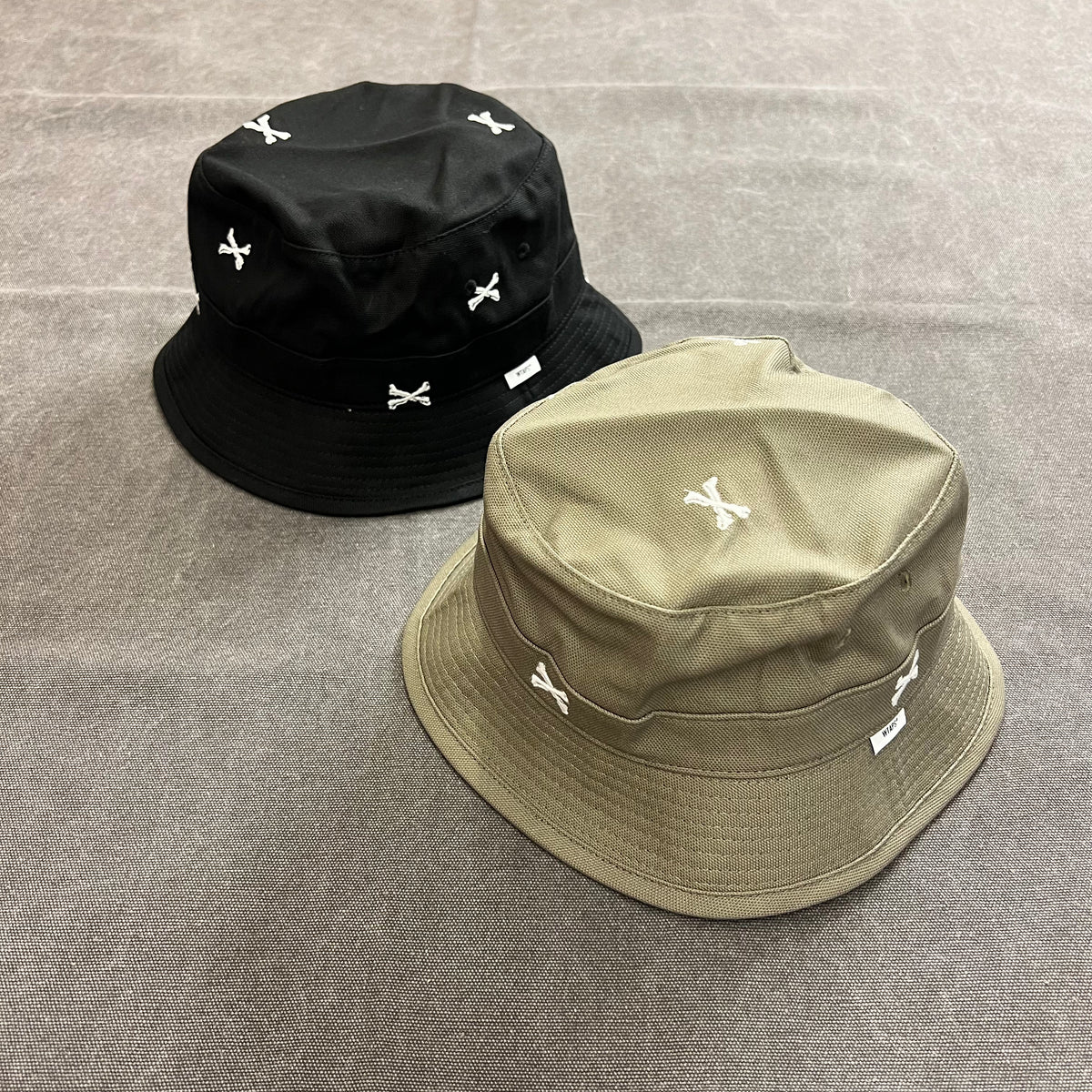 WTAPS BUCKET 02 HAT COTTON OXFORD TEXTILE