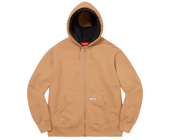 SUPREME DOUBLE HOOD FACEMASK ZIP UP HOODED SWEATSHIRT