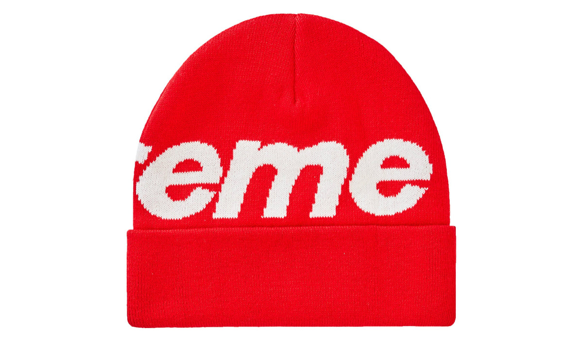 SUPREME BIG LOGO BEANIE FW19