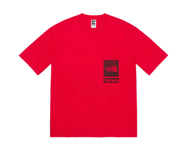 SUPREME THE NORTH FACE PRINTED POCKET TEE