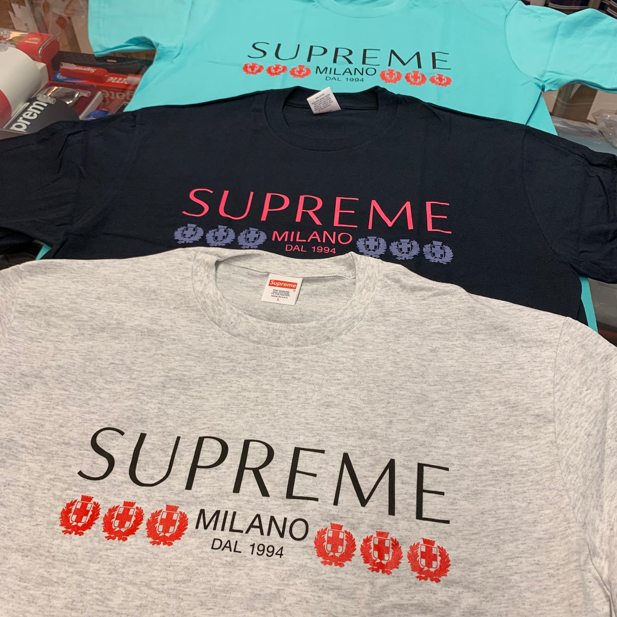 白XXL】Milano Tee SUPREME-