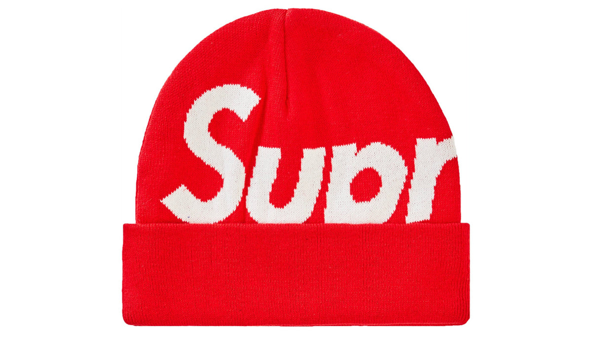 SUPREME BIG LOGO BEANIE FW19