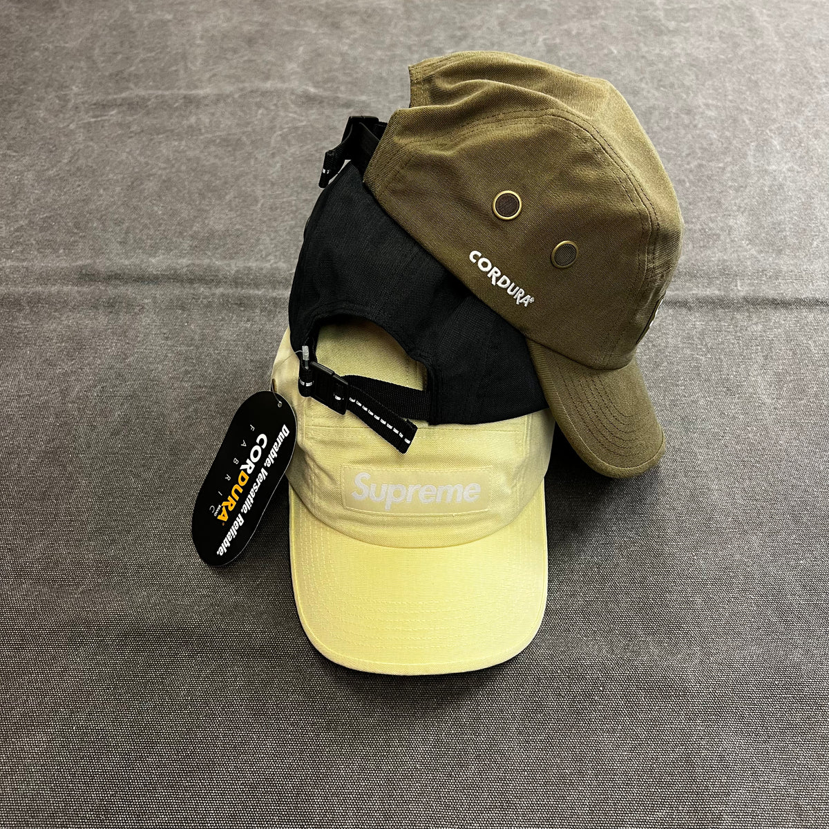 SUPREME BRUSHED CORDURA CAMP CAP