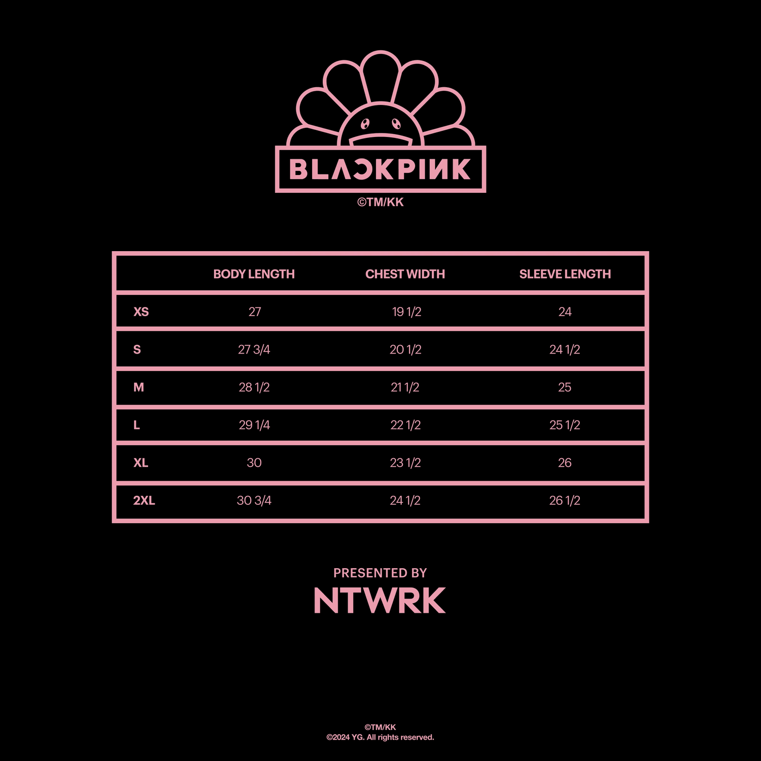 BLACKPINK + TAKASHI MURAKAMI PANDAKASHI DREAMS LONG SLEEVE
