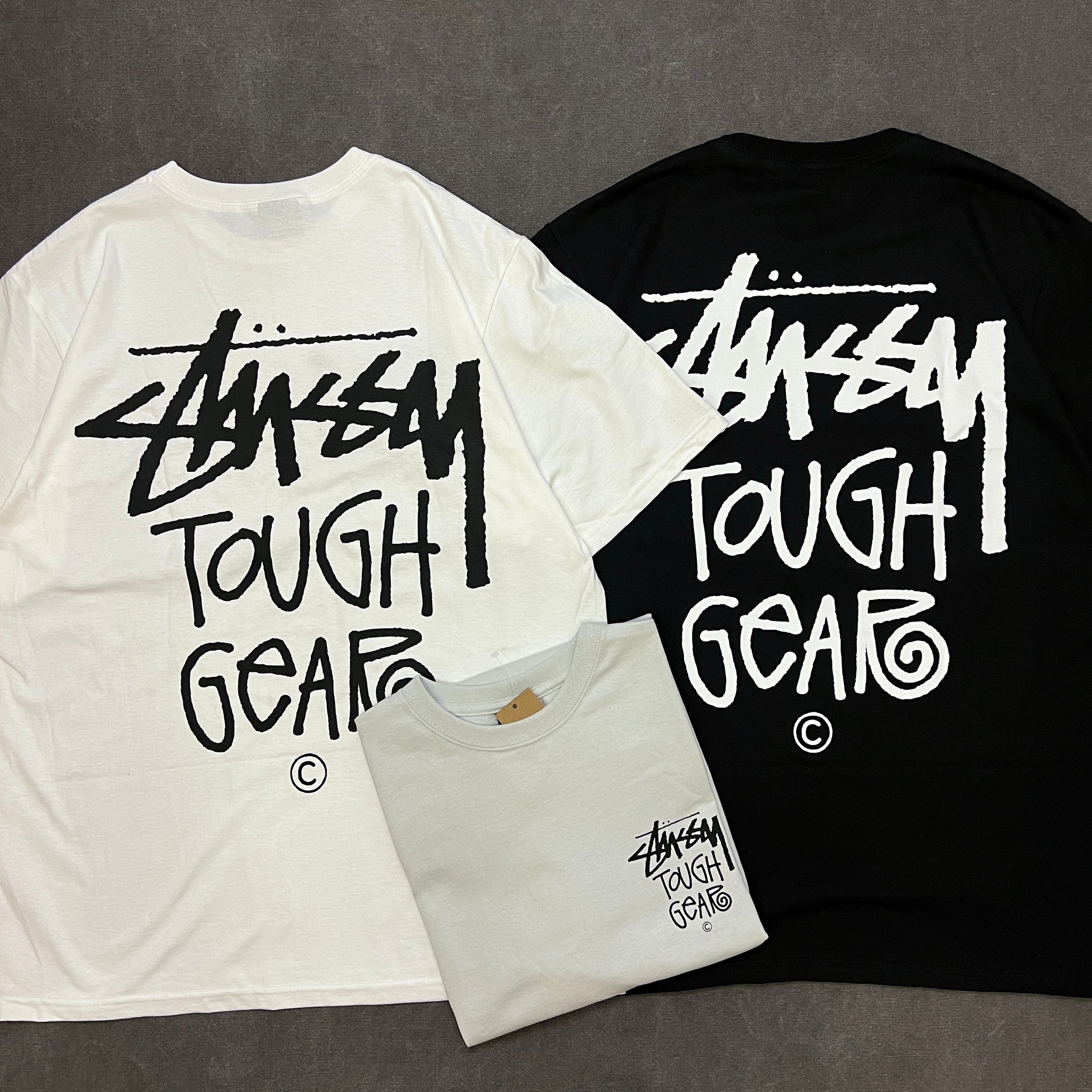 STUSSY TOUGH GEAR TEE