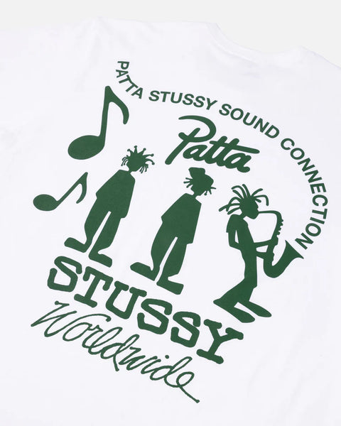 STUSSY PATTA SOUND CONNECTION TEE