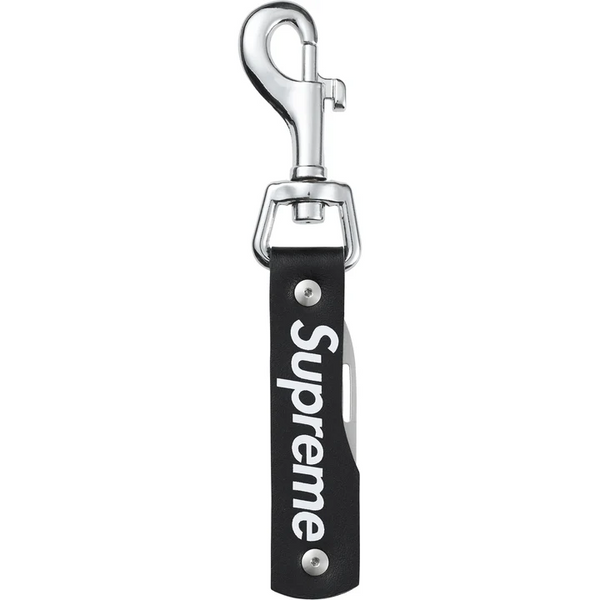 SUPREME LEATHER CLIP KNIFE