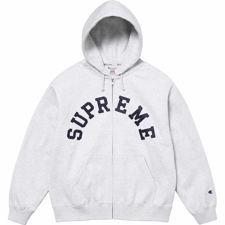 Supreme Football Zip Up Hooded 白 Supreme Football Zip Up Hooded Sweatshirt (FW25)