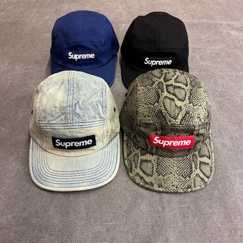 SUPREME WASHED CHINO TWILL CAMP CAP SS24