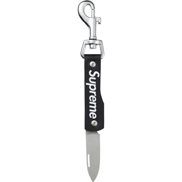 SUPREME LEATHER CLIP KNIFE