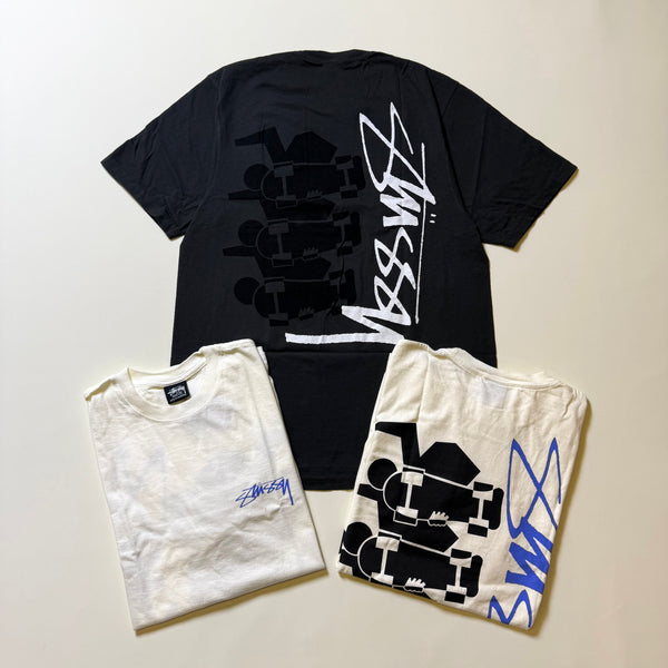 STUSSY SKATE STACK TEE PIGMENT DYED