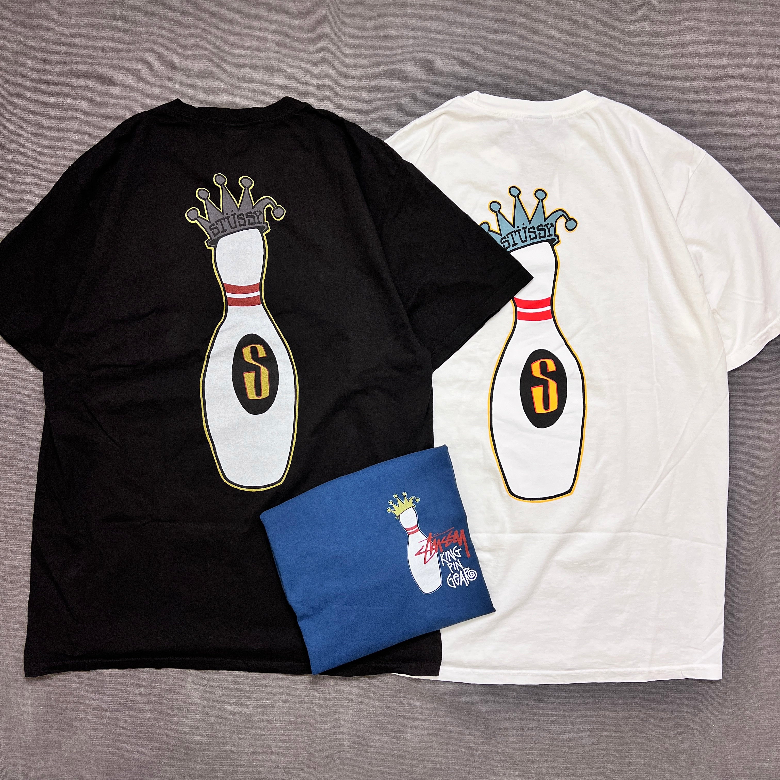 新品 2024 STUSSY King pin Tee ボーリング - メルカリ
