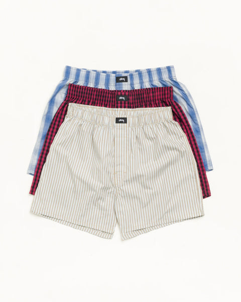 STUSSY BOXER SHORT 3 PACK
