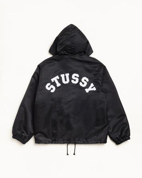 STÜSSY HOODED COACHES JACKET