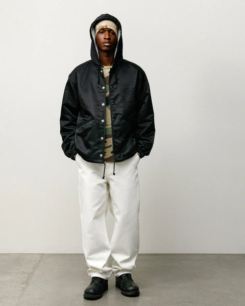STÜSSY HOODED COACHES JACKET