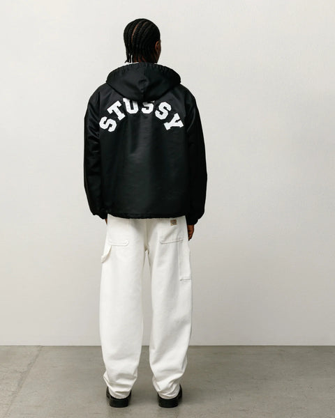 STÜSSY HOODED COACHES JACKET