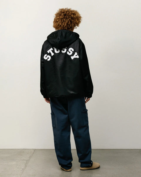 STÜSSY HOODED COACHES JACKET