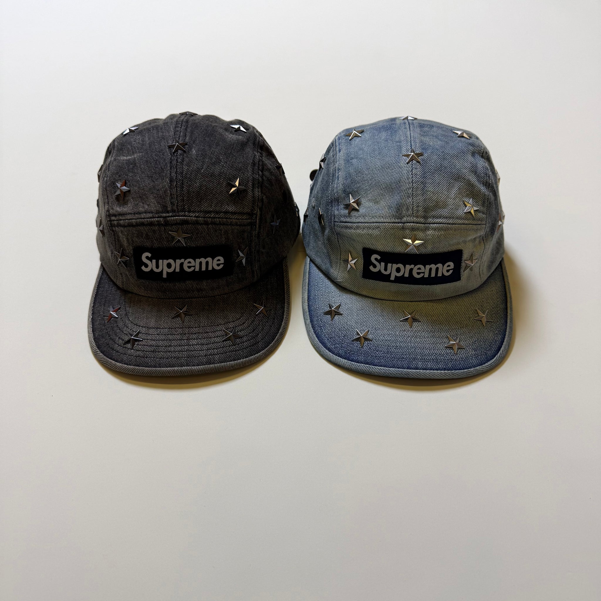 SUPREME STARS STUDDED DENIM CAMP CAP – Trade Point_HK