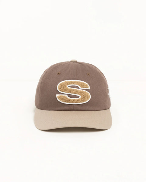 STUSSY LOW PROFILE CHENILLE S SNAPBACK