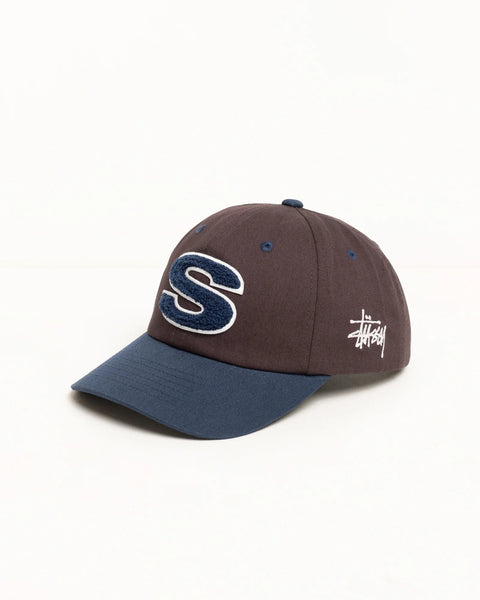 STUSSY LOW PROFILE CHENILLE S SNAPBACK