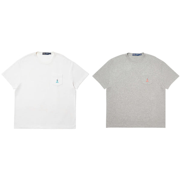 PALACE SKATEBOARDS RALPH LAUREN WAFFLE POCKET T-SHIRT