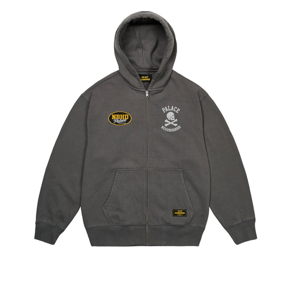 PALACE NEIGHBORHOOD SKULL ZIP HOOD