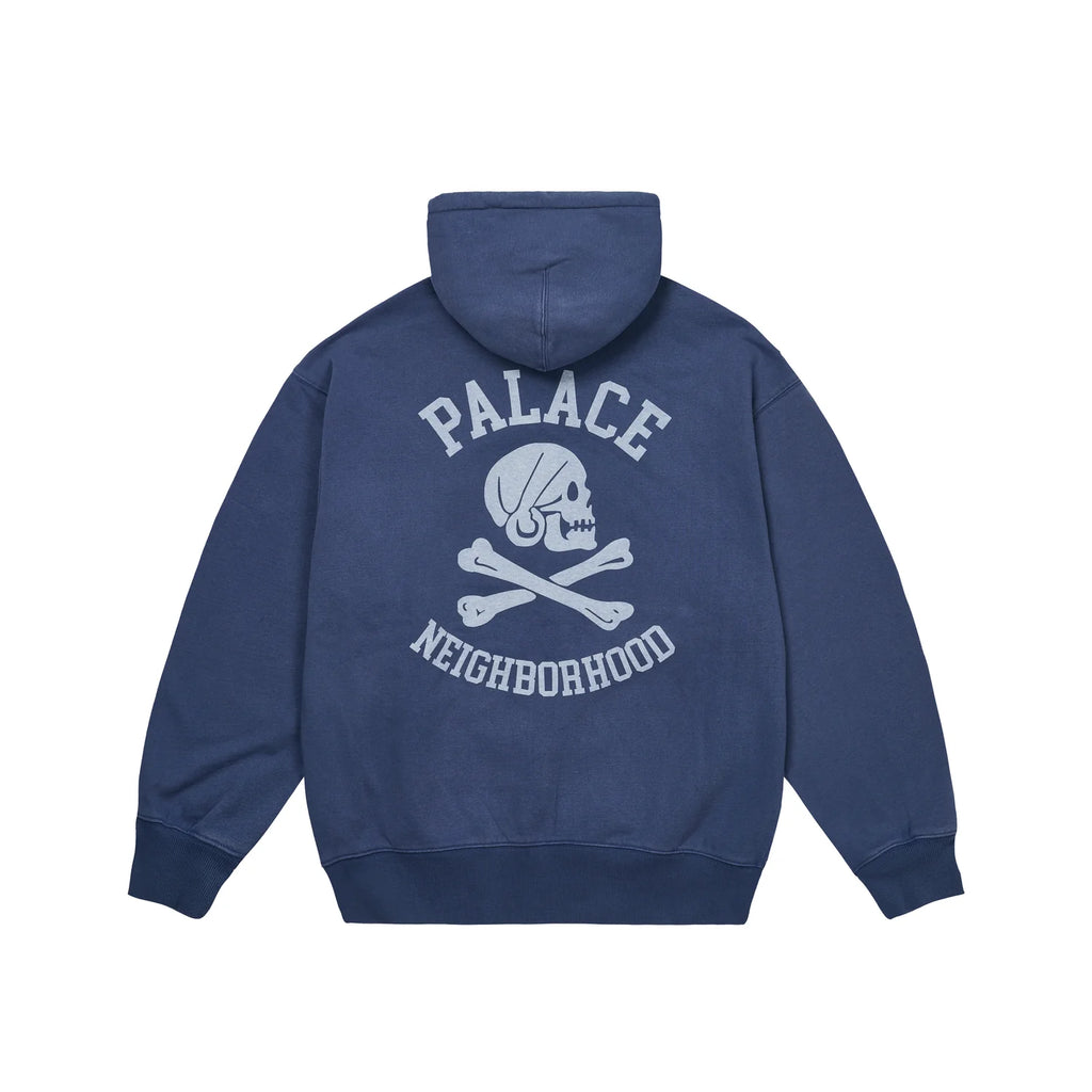 トップス PALACE x NEIGHBORHOOD Skull Zip Hood PALACE X NEIGHBORHOOD SKULL ZIP HOOD NAVY (SZ L) AUTUMN 2025