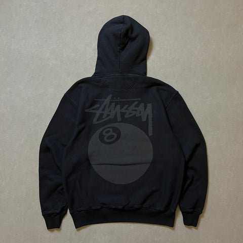 STUSSY 8 BALL HOODIE PIGMENT DYED