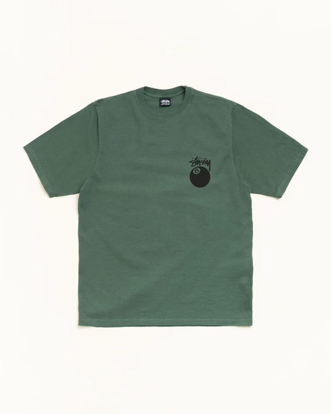 STUSSY 8 BALL TEE PIGMENT DYED