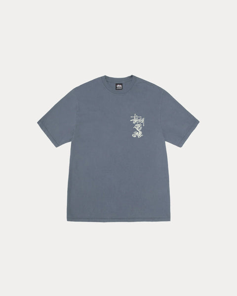 STUSSY DOUBLE DRAGON TEE PIGMENT DYED
