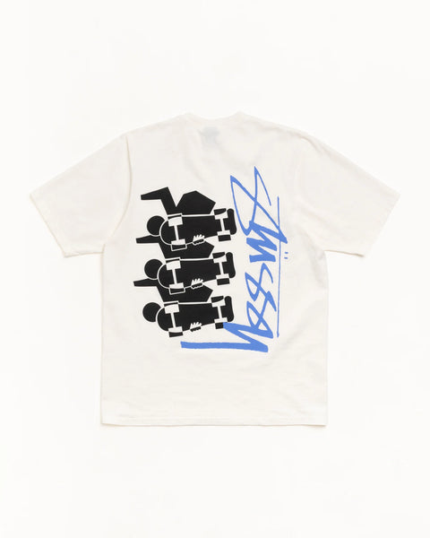 STUSSY SKATE STACK TEE PIGMENT DYED