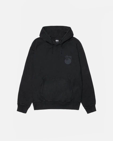 STUSSY 8 BALL HOODIE PIGMENT DYED