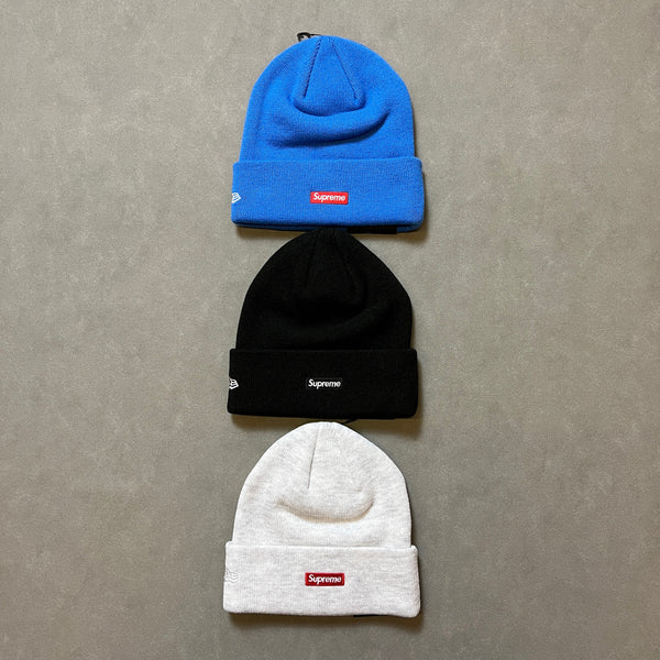 SUPREME NEW ERA S LOGO BEANIE FW24