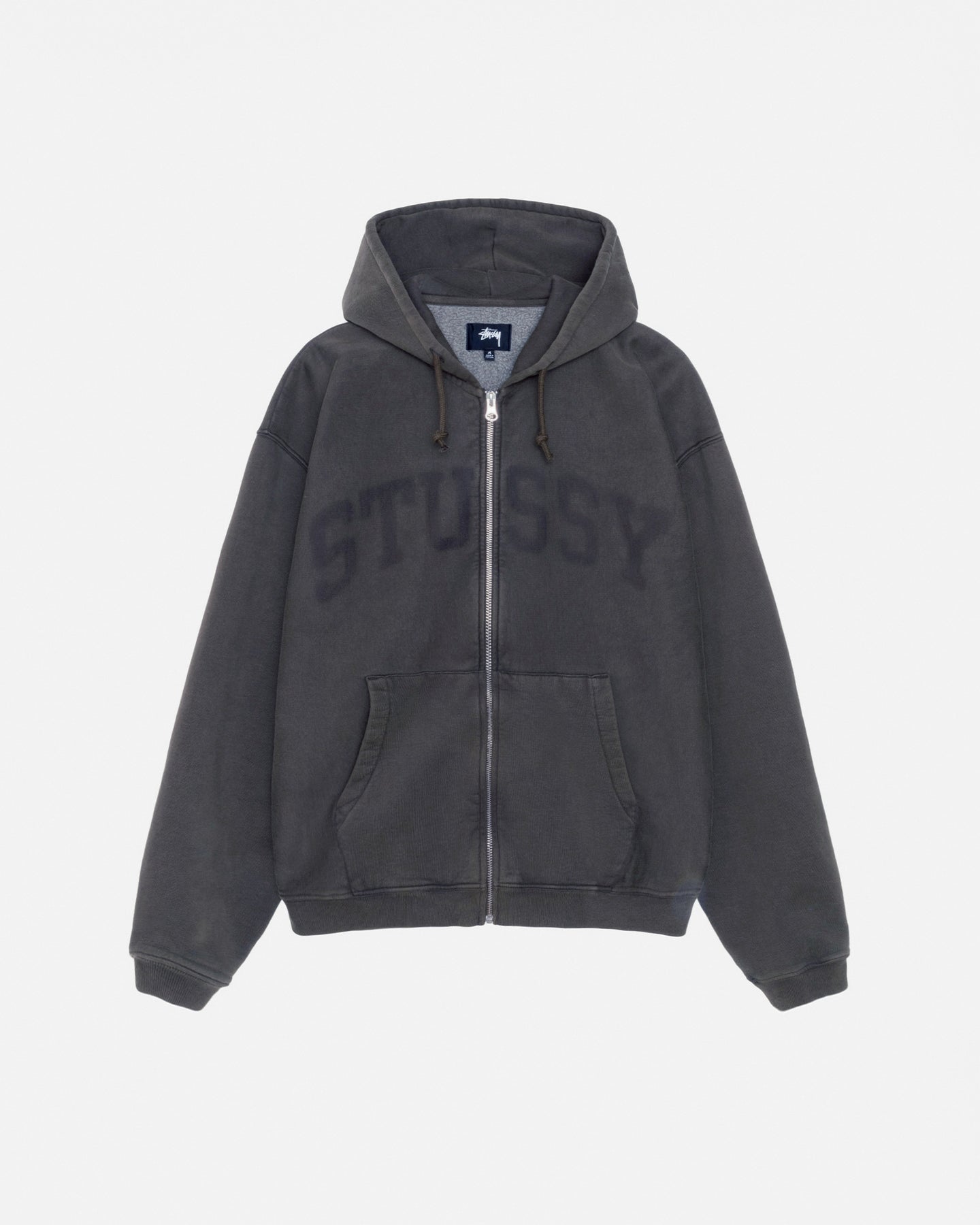 STUSSY ZIP HOODIE FADED GRAPHIC – Trade Point_HK