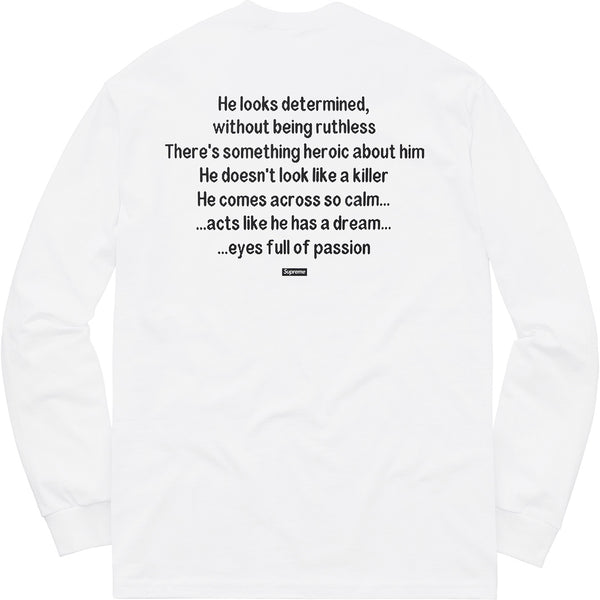 SUPREME THE KILLER L/S TEE