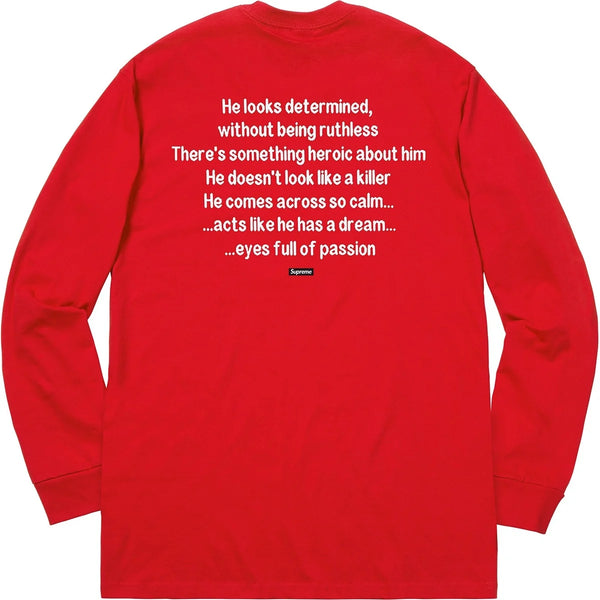 SUPREME THE KILLER L/S TEE