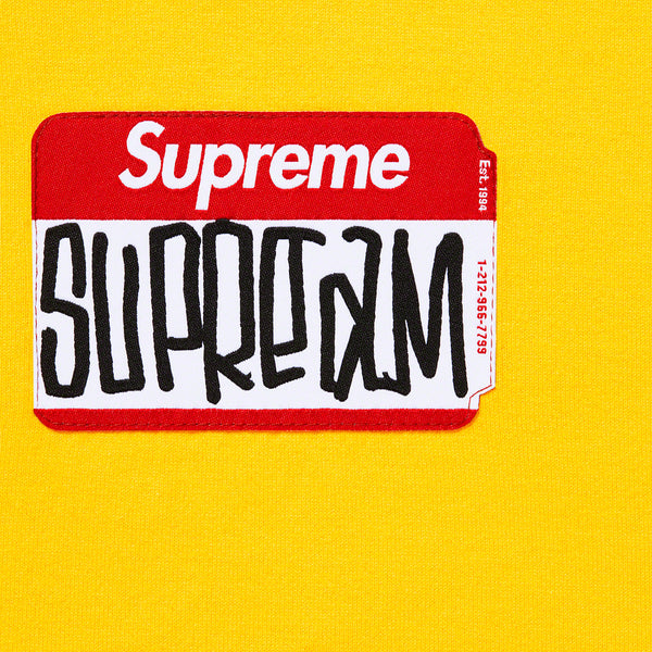 SUPREME GONZ NAMETAG S/S TOP