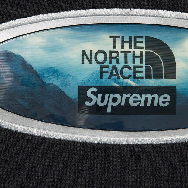 SUPREME THE NORTH FACE LENTICULAR MOUNTAINS HOODED SWEATSHIRT